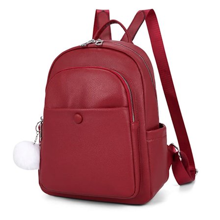 Mode Läder 2023 Dam Ryggsäck för Tonåringar Liten Pu Reseryggsäck Nya Designer Lyxiga Skolväskor~06104