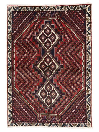 Afshar Shahre Babak Rug Oriental (Wool, )