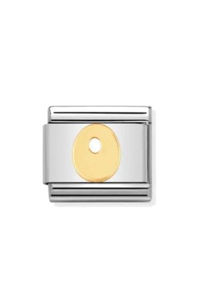 Letter 18k Gold O
