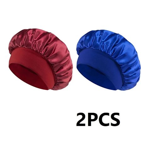 Hårhætte til Sovende Silkehat Satinhat Hår Nattehætte til at Sove Silke YM01