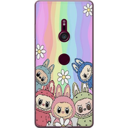 Kompatibelt Mobildeksel til Sony Sony Xperia XZ3 Regnbage