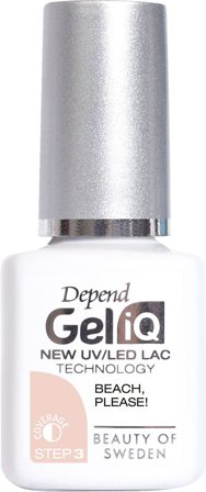 Depend Gel iQ Polish, Step 3 Beach Please, Makeup, Gelénegle, Gel Neglelak