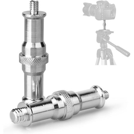 2 stk. Kameraadapter skruer 1/4" til 3/8" stativgevind kamera