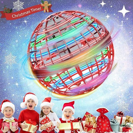 Flyvende bold boomerang spinner legetøj mini drone ufo børn dreng pige gaver