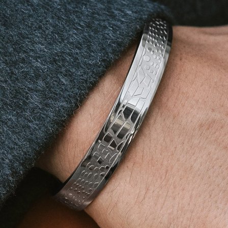 Zersplitterte Fragmente Armband für Männer - Edelstahl Armbänder