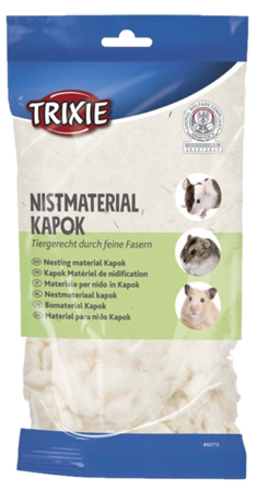 Trixie - Bomullsmaterialet Kapok 40 g - Smådyr - Bunnstrø og bomateriale - Bomateriale og hamstervatt - ZOO.no
