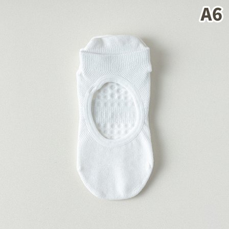 1 Par Pilates sokker til kvinder Rygfri Anti-Slip Åndbar Yoga So