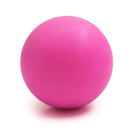 Lacrosseboll Fitness Lindra Gym Triggerpunktsmassageboll Träning Fascia (Rosa)