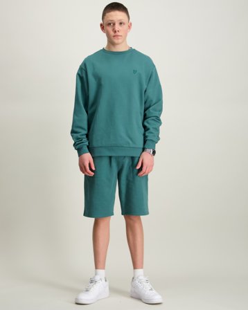 Lyle & Scott Heavy Weight Sweat Short Groen Shorts Jongens - Kids Brand Store