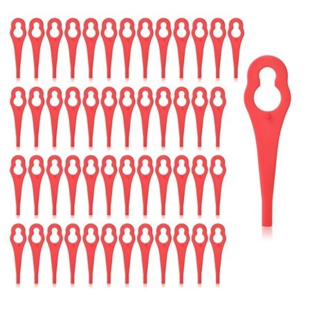 Trimmerknivar i plast 72mm - 50-pack