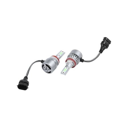 2 kpl sarjan LED-ajovalopolttimot H8/H9/H11 8000K Auton ajovalot 72W Muunnossarjat Auto Sumuvalot