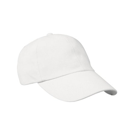 Result Headwear Unisex Vuxen Låg Profil Kepsen En Storlek Vit