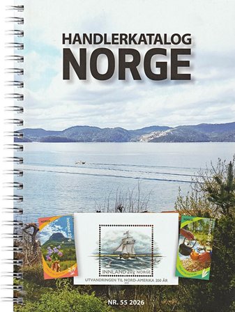 Handlerkatalog - Norge 2026 - Frimærkekatalog