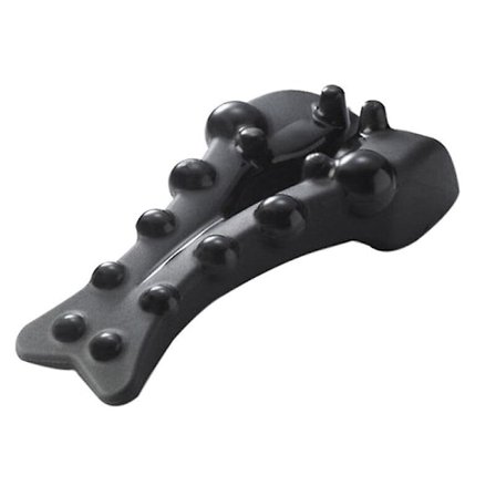 Cervical Spine Lumbar Traction Rak Spine Back Massager black