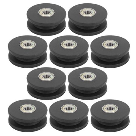 10 kpl 50 mm nylon-kuntolaakerirulla, kuntosalivarusteet, voimaharjoitteluvarusteet