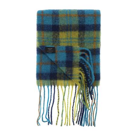 Andersson Bell, Winter Scarves Blauw, Heren, Maat:ONE Size,stof