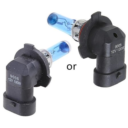 Ny 1 stk 9005/hb3 6000k 100w Hvit Xenon Gass Halogen Frontlyspære
