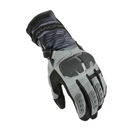 Rękawice motocyklowe Macna Tempo 2.0 Szary/Czarny XXXL