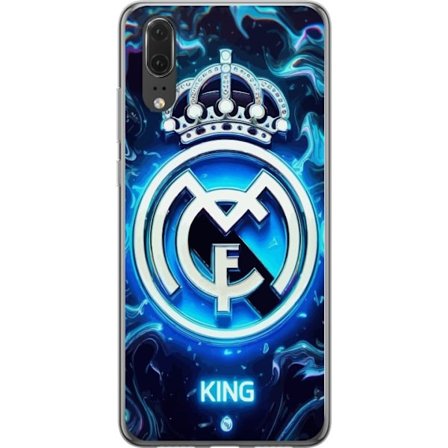 Yhteensopiva Puhelinkuori Huawei P20 Real Madrid Jalkapallokerho Espanja La Liga ikoninen klubi, jolla on paljon tittelia globaali kannattaja perusta