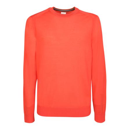 PS By Paul Smith, Fine-knit pullover Czerwony, Mężczyzna, Rozmiar: M