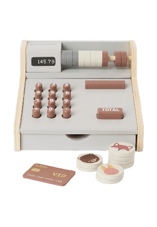 Koja Kassaapparat CLARA Utklädnad Grå ONESIZE