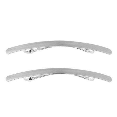 2 stycken stora tunna hårspännen i metall hårgrepp för kvinnor och flickor