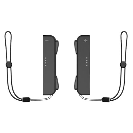 Joycon-rem för Switch Joycon, ersättning för Joy Con-remmar för Switch 2-pack, Switch Joycon-remmar justerbar täthet (svart)