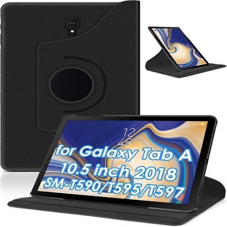 Fodral för Samsung Galaxy Tab A 10.5 tum - T590/T595 Ultratunt Slim Skyddsfodral med 360 Graders Ställfunktion