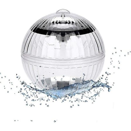 Solar Pool Light, Healwe 1 Flytende LED-lys Automatisk RGB Flerfarget