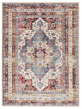 Rosanna Washable 200X300 Multicolor Medallion Rug