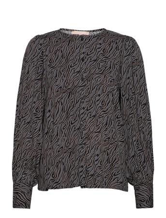 Sraline Ls Shirt Patterned Soft Rebels