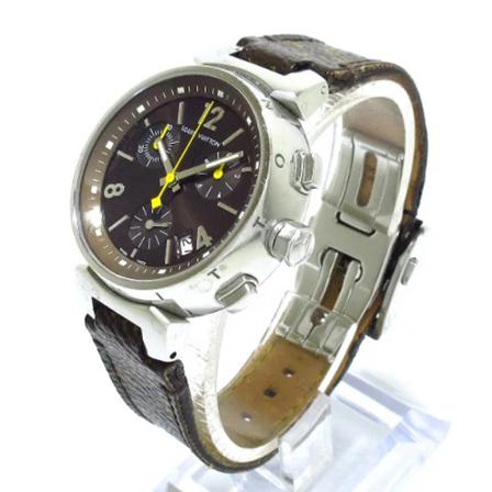 Louis Vuitton Vintage Pre-owned Stainless Steel watches , Bruin , Dames , Maat: ONE Size Vintage Horloges