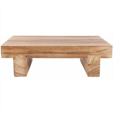 Træ seng trin skammel til indendørs udendørs multifunktionelle bærbare fodskammel til stue hjem