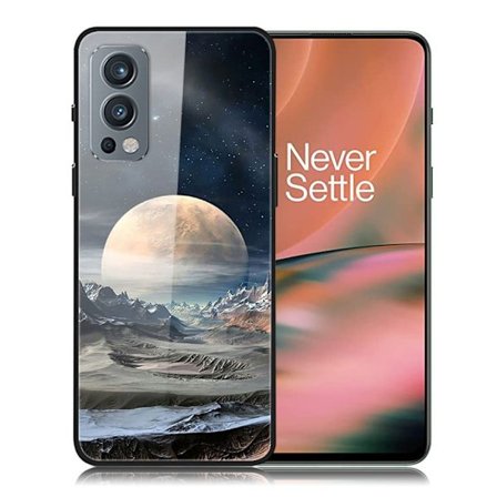 Fantasy OnePlus Nord 2 5G skal - Vit Planet