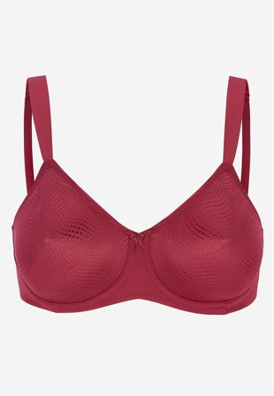 Triumph - Minimizer-bh med bygel Essential - mörkröd - för damer - 90G - Cellbes