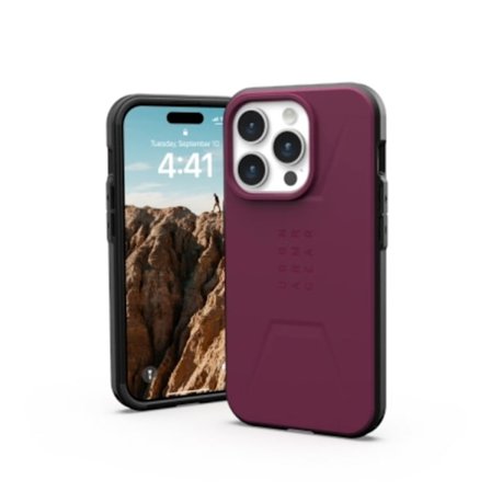 UAG iPhone 15 Pro Mobilskal Magsafe Civilian - Lila