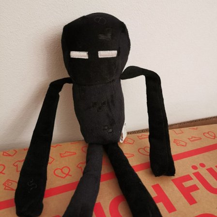 Enderman Minecraft plysjfigur kosedyr kosebamse 22 cm KLB