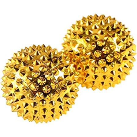 Spiky magnetiske massagekugler, trykkende håndakupunkturkugler, Han