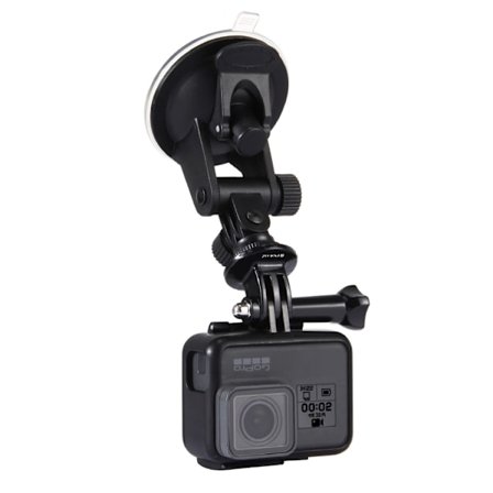 PULUZ Car Mount with Suction Cup for GoPro - Black