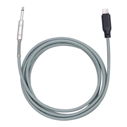 Äänikaapeli 6.35mm uros USB-C - 1m - 1m