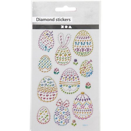 Diamond stickers Easter eggs