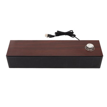 Computerhøjttalere Multifunktionelle Stilfulde Vintage USB Strømforsyning HiFi Stereo Computer Soundbar til Desktop Laptop PC
