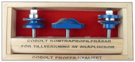 Cobolt 719 Jyrsinteräsarja, Koneiden tarvikkeet & käyttöosat