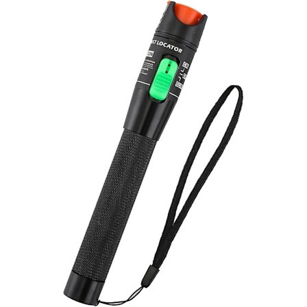 30MW 30KM Visuell feilsøker, optisk fiberkabelfinner, kabeltester med 1,25 mm FC eller 2,5 mm kontakt for CATV telekommunikasjon - WELLNGS