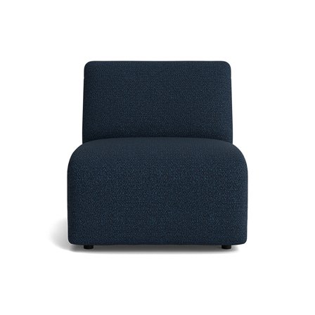 Friday 1 personers modul - Raisa Mørkeblå Sofa - 72x94x78cm - Komfortabelt modulsystem - Fleksibel indretning - Slidstærkt møbelstof