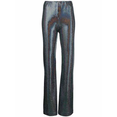 Chiara Ferragni Collection, Chiara Ferragni Trousers Czarny Czarny, Kobieta, Rozmiar: M