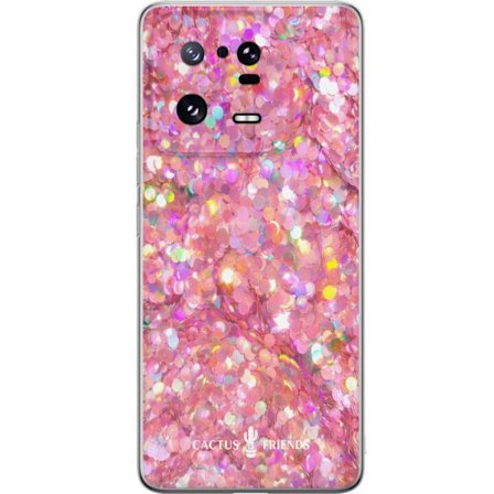 Yhteensopiva Puhelinkuori Xiaomi Xiaomi 13 Pro Cactus and Friends – PinkGlitter