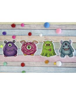 Magneter Monster 4-Pack - M.P Studia