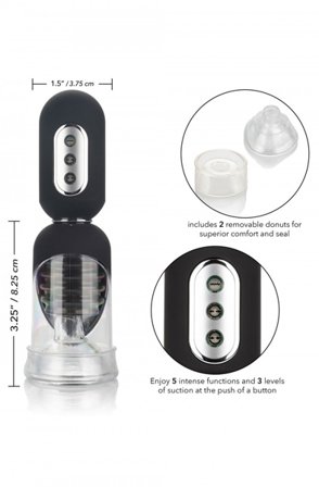 Kjøp Cal Exotics Get Hard Head Pump Set - Vibrerende penispumpe | God pris