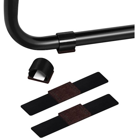 24 filt møbeltepper med borrelås for enkel avføring